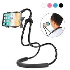 Soporte agarre celular tablet flexible para cuello cama mesa